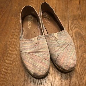Spring multicolor Women’s Tom’s size 9